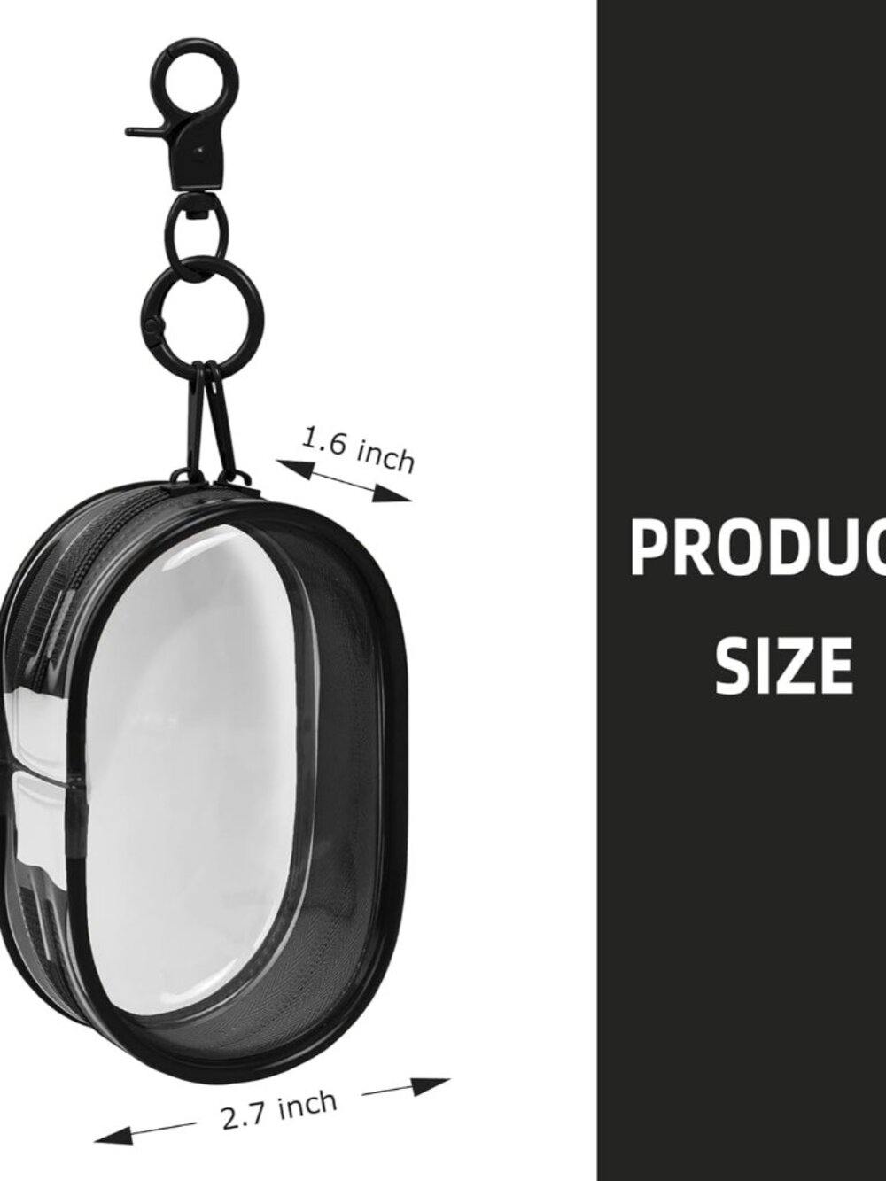 1|2|4 Pack Storage Bag for Organizing Data Cables, Earphone, Chargers, Keys, Cha - Picture 2 of 5